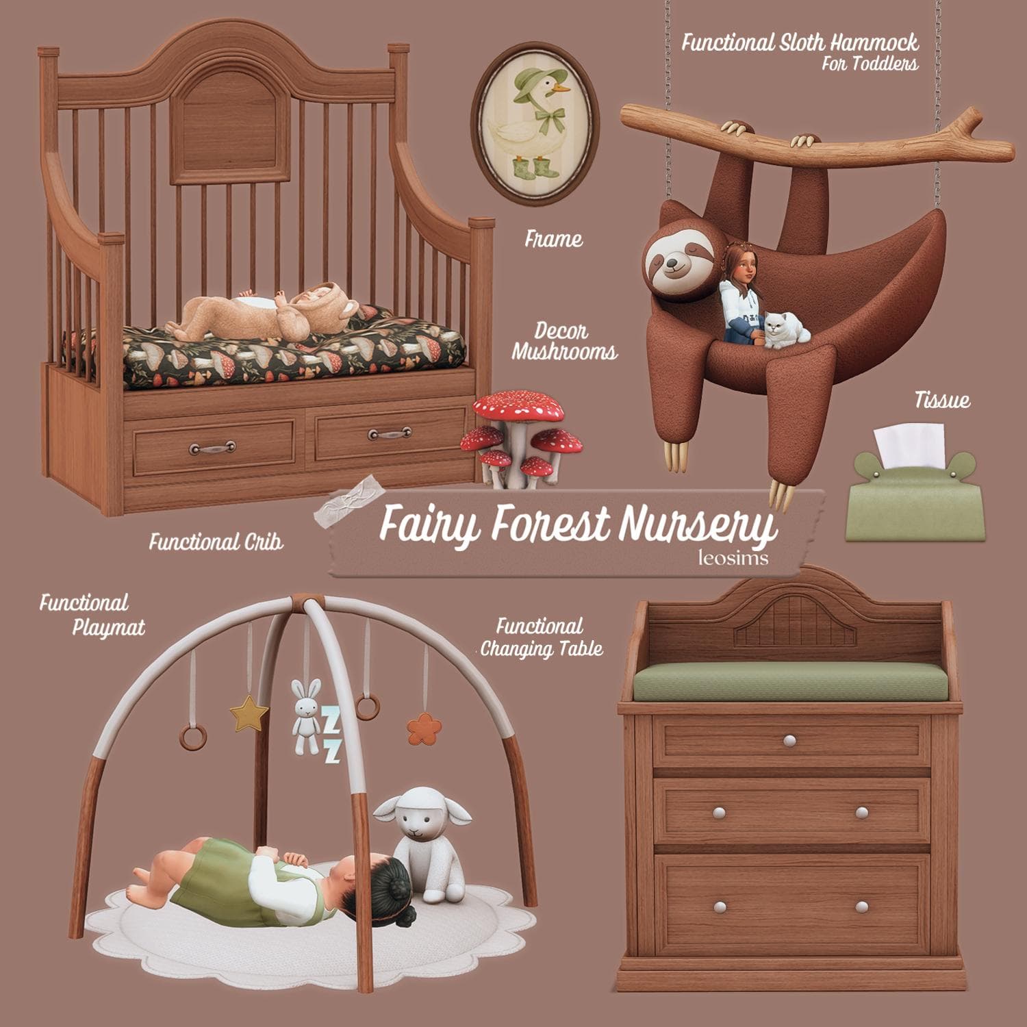 Мебель для детской Fairy Forest Nursery